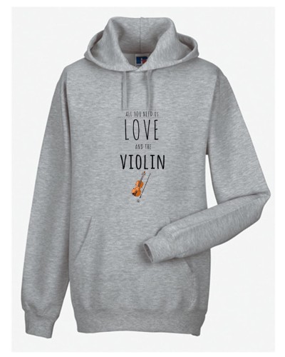 Skrzypce - All you need is love and the violin - Bluza