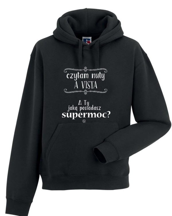 Czytam nuty a vista - Supermoc - Bluza