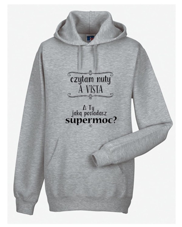 Czytam nuty a vista - Supermoc - Bluza