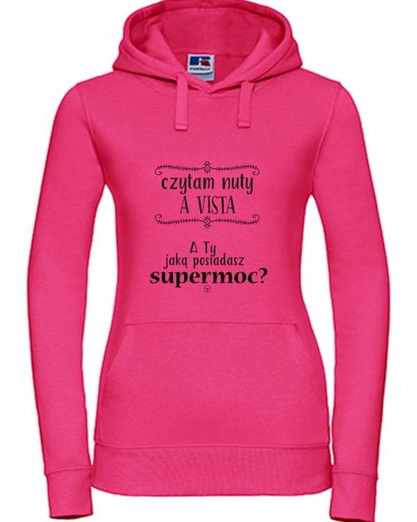 Czytam nuty a vista - Supermoc - Bluza