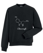 Chemia muzyki - Serotonina - Prezent dla muzyka - Bluza dla muzyka