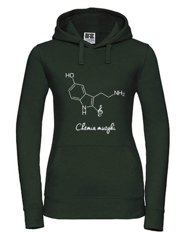 Chemia muzyki - Serotonina - Prezent dla muzyka - Bluza dla muzyka