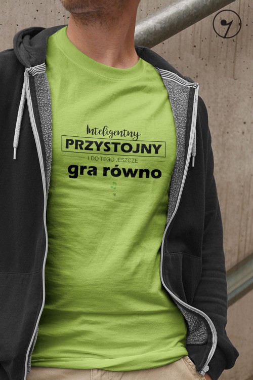 Przystojny gra rowno - zielona.jpg