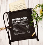 Altówka - Nauczyciel altówki - Składniki odżywcze - Worek plecak