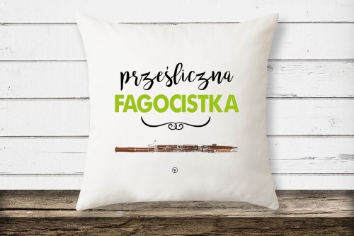 Prześliczna Fagocistka poduszka