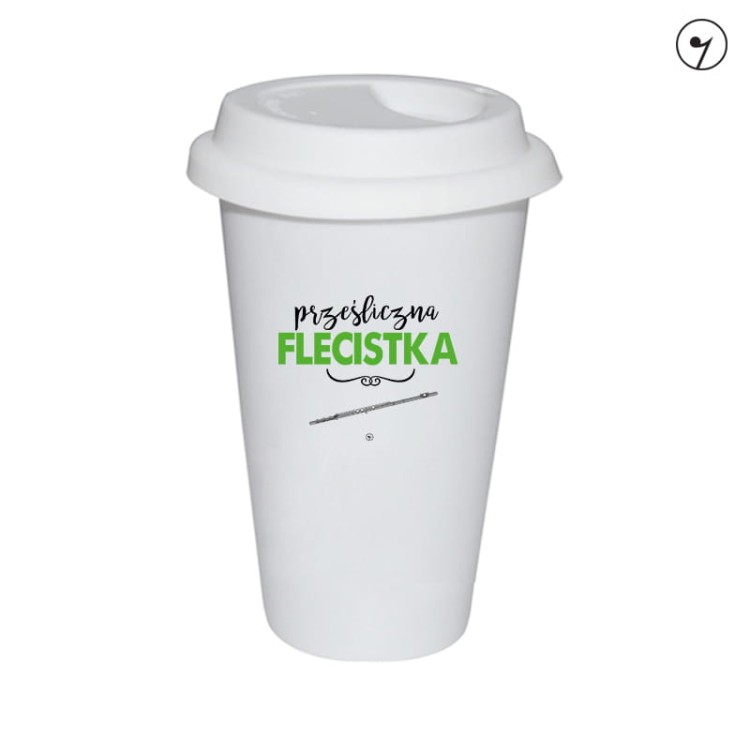 Flet - Flecistka - Prześliczna flecistka - tumbler.jpg