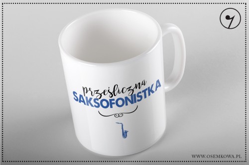 Prześliczna Saksofonistka Kubek.jpg
