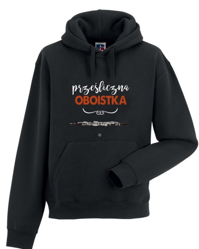Obój - Oboistka - Prześliczna oboistka - Prezent dla oboistki - Bluza