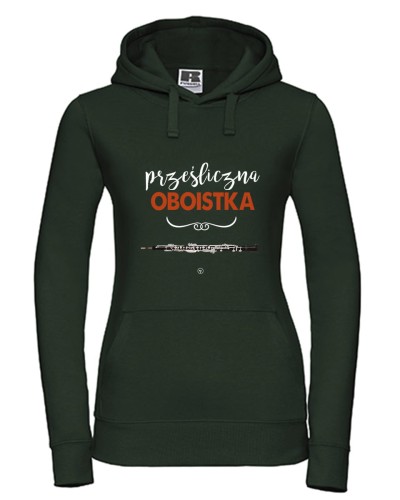 Obój - Oboistka - Prześliczna oboistka - Prezent dla oboistki - Bluza