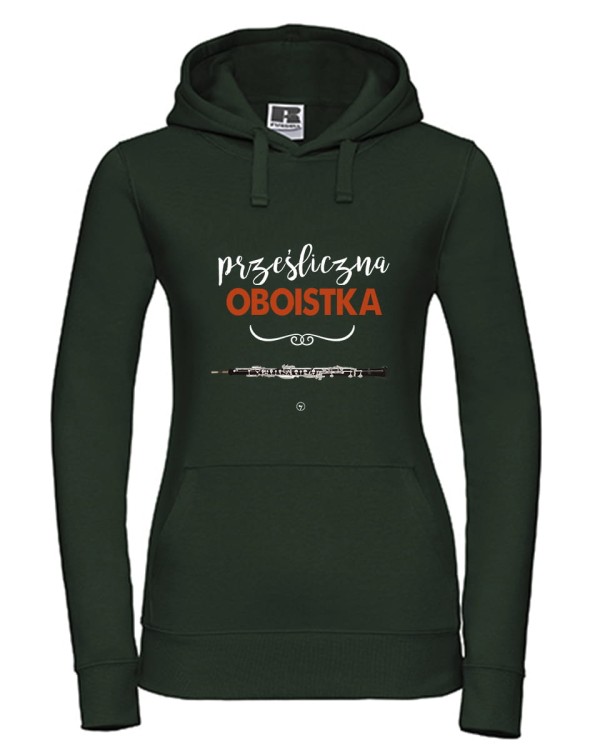 Obój - Oboistka - Prześliczna oboistka - Prezent dla oboistki - Bluza