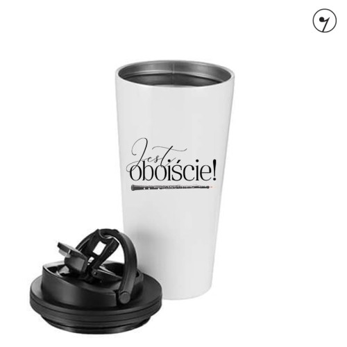 Kubek termiczny - Obój - Jest oboiście!