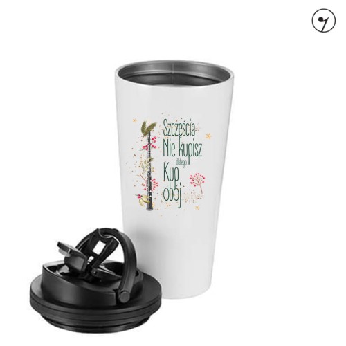 Obój - Szczęścia nie kupisz kup obój - Kubek termiczny