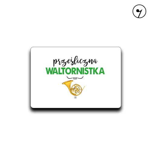 Waltornia - Prześliczna waltornistka