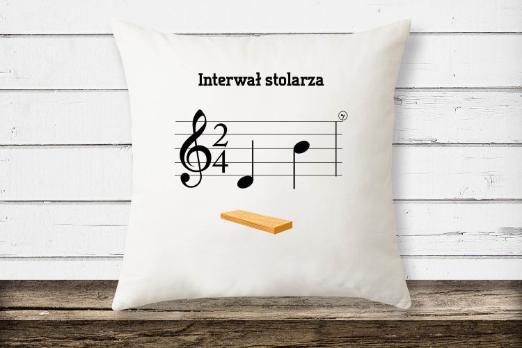 Dh - Interwał stolarza - prezent dla muzyka