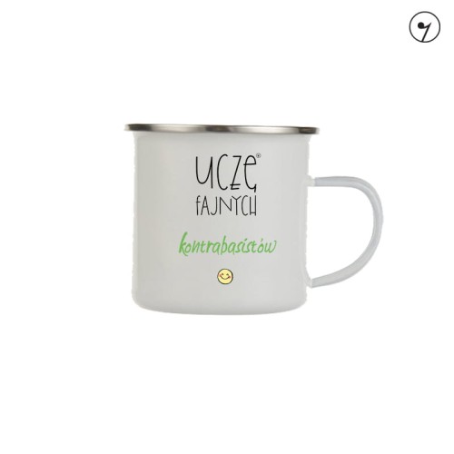Nauczyciel – Kontrabas - Uczę fajnych kontrabasistów - prezent dla nauczyciela kontrabasu