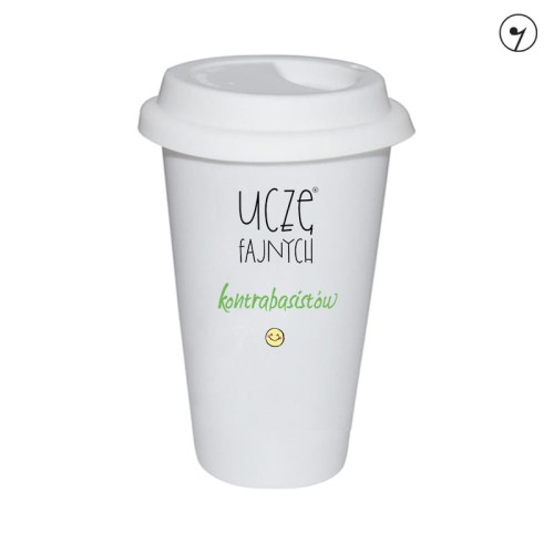 Nauczyciel – Kontrabas - Uczę fajnych kontrabasistów - prezent dla nauczyciela kontrabasu