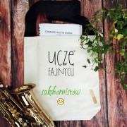 Nauczyciel – Sakshorn - Uczę fajnych sakshornistów - prezent dla nauczyciela sakshornu