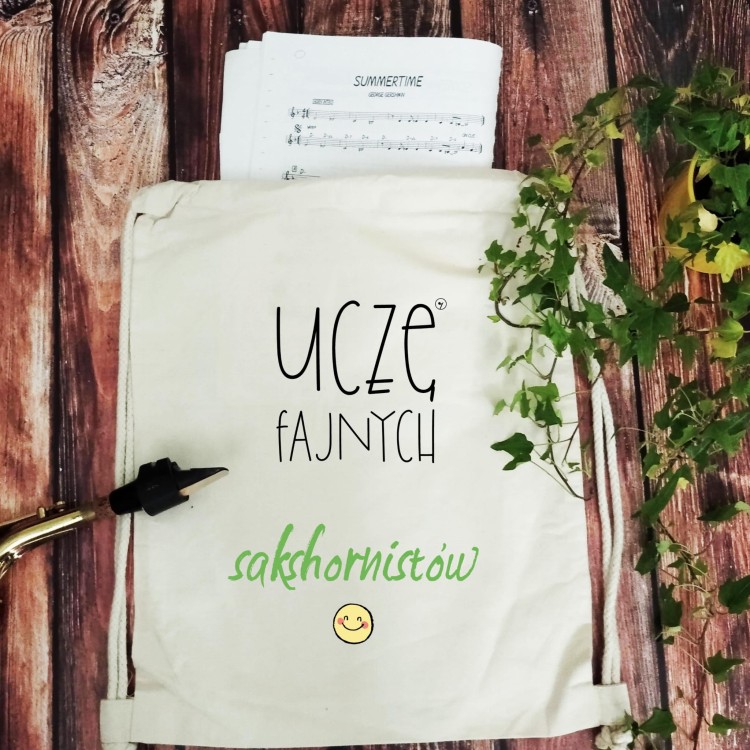 Nauczyciel – Sakshorn - Uczę fajnych sakshornistów - prezent dla nauczyciela sakshornu