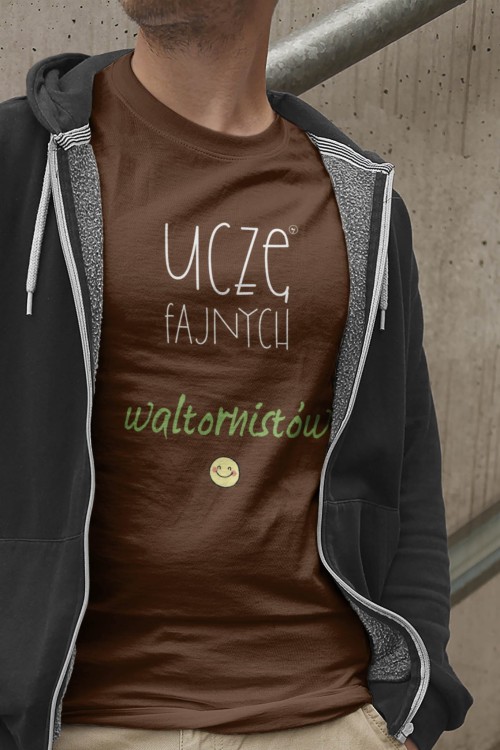 Nauczyciel – Waltornia - Uczę fajnych waltornistów - Prezent dla nauczyciela waltorni -Koszulka