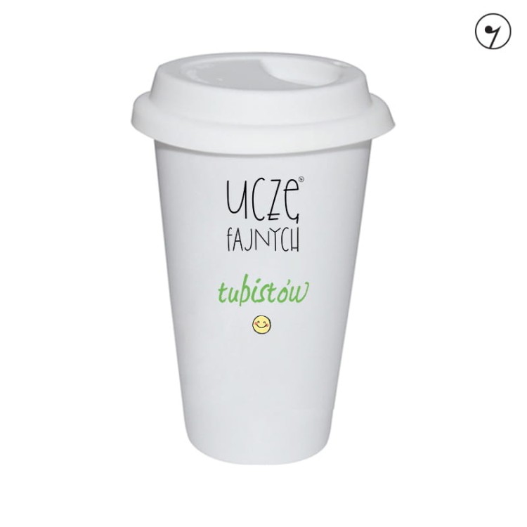 Tuba - Nauczyciel tuby - Uczę fajnych tubistów - Prezent dla nauczyciela gry na tubie - Tumbler