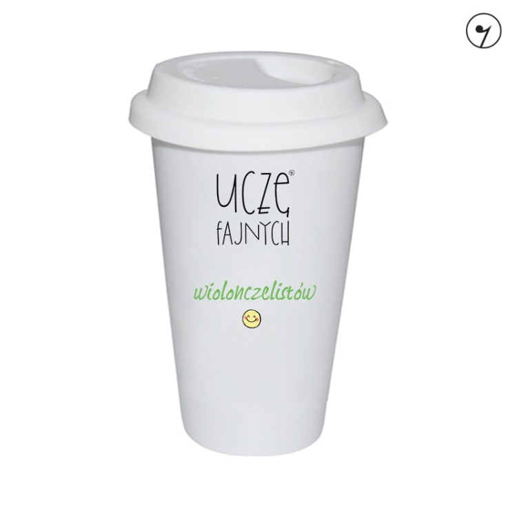 Nauczyciel - Wiolonczela - Uczę fajnych wiolonczelistów - Prezent dla nauczyciela gry na wiolonczeli - Tumbler