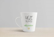Nauczyciel – Saksofon - Uczę fajnych saksofonistów - Prezent dla nauczyciela gry na saksofonie - Kubek latte