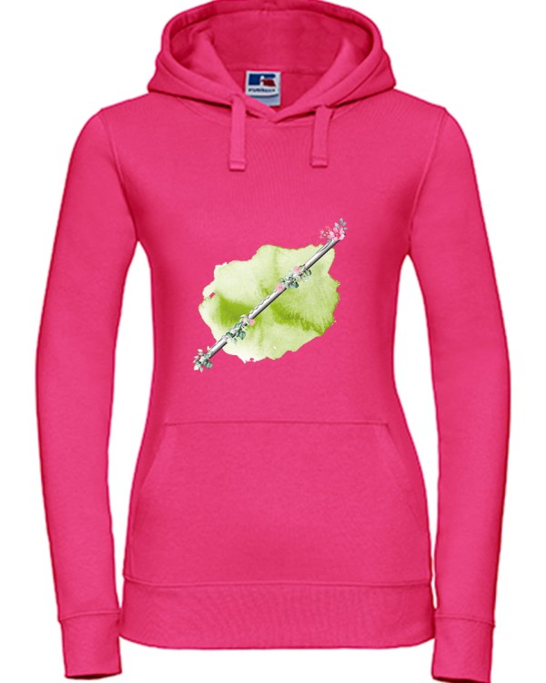 Flet - Kwiaty - Prezent dla flecistki - Prezent dla flecisty - Bluza