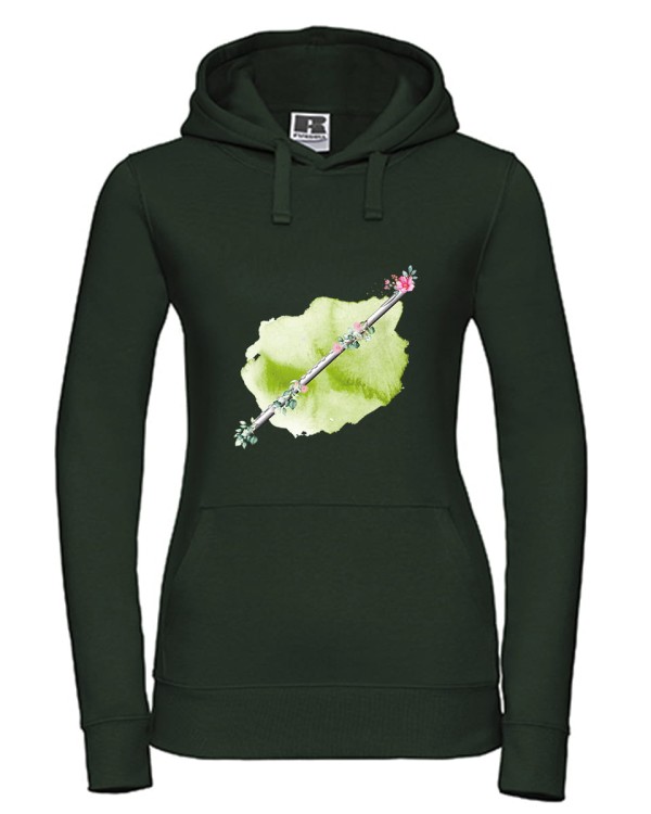 Flet - Kwiaty - Prezent dla flecistki - Prezent dla flecisty - Bluza