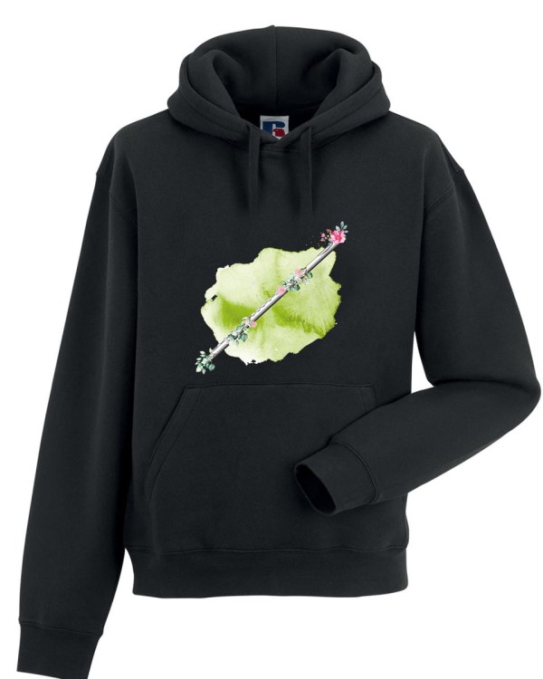 Flet - Kwiaty - Prezent dla flecistki - Prezent dla flecisty - Bluza