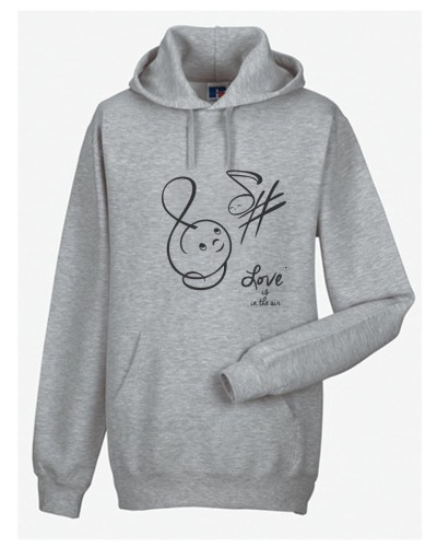 Love Is in the Air - Walentynki - Prezent dla muzyka - Bluza