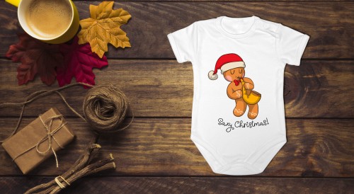 Saksofon - Saksofon Ciastek - Saxy christmas - Body z saksofonem - Body - Bodziak