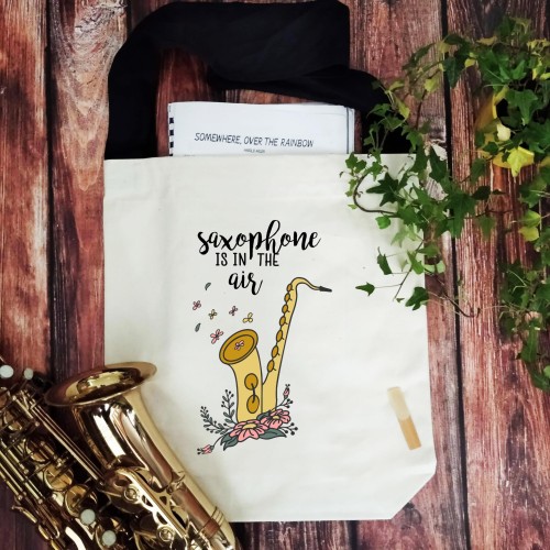 Saksofon - Saxophone is in the air - prezent dla saksofonisty - prezent dla saksofonistki