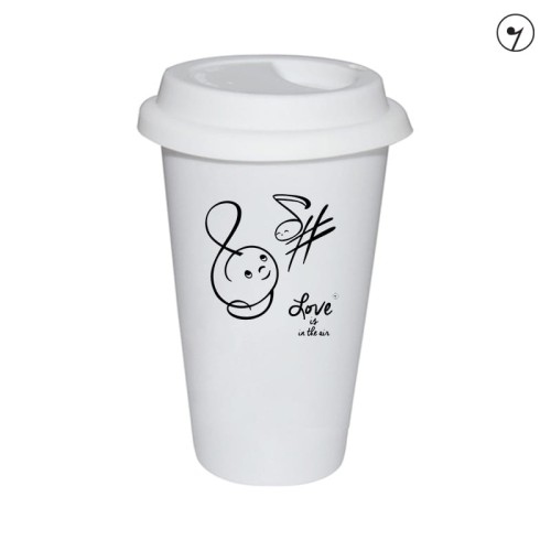 Love Is in the Air - Walentynki - Prezent dla muzyka - Tumbler