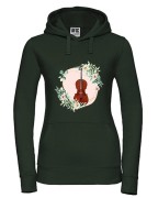 Wiolonczela - Kwiaty - prezent dla wiolonczelistki - prezent dla wiolonczelisty - Bluza