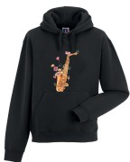 Saksofon - Maki - Prezent dla saksofonistki - Prezent dla saksofonisty - Bluza