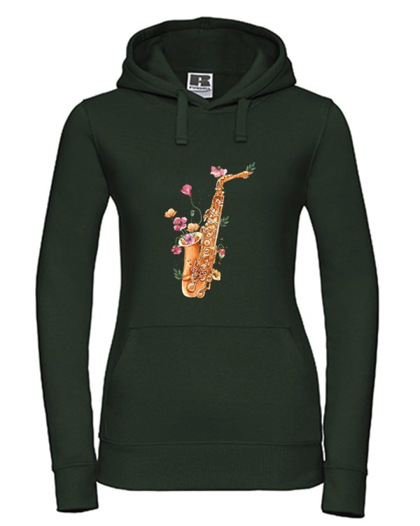 Saksofon - Maki - Prezent dla saksofonistki - Prezent dla saksofonisty - Bluza
