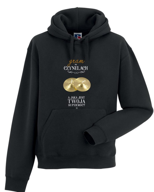 Czynele - Gram na czynelach a jaka jest Twoja supermoc? - Perkusistka - Perkusista - Bluza