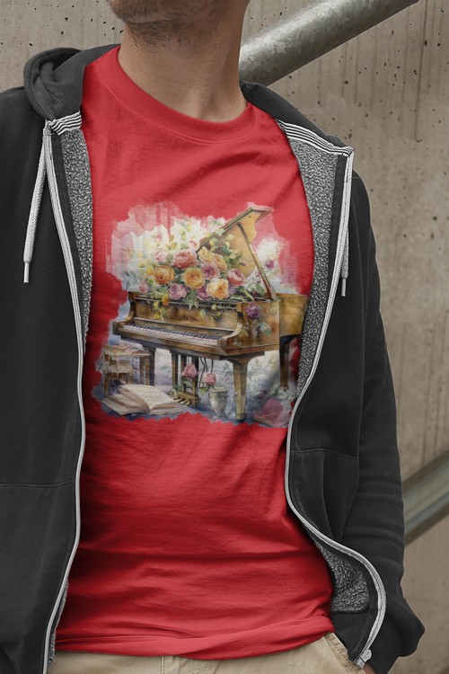 Koszulka dla pianisty - osemkowa.pl