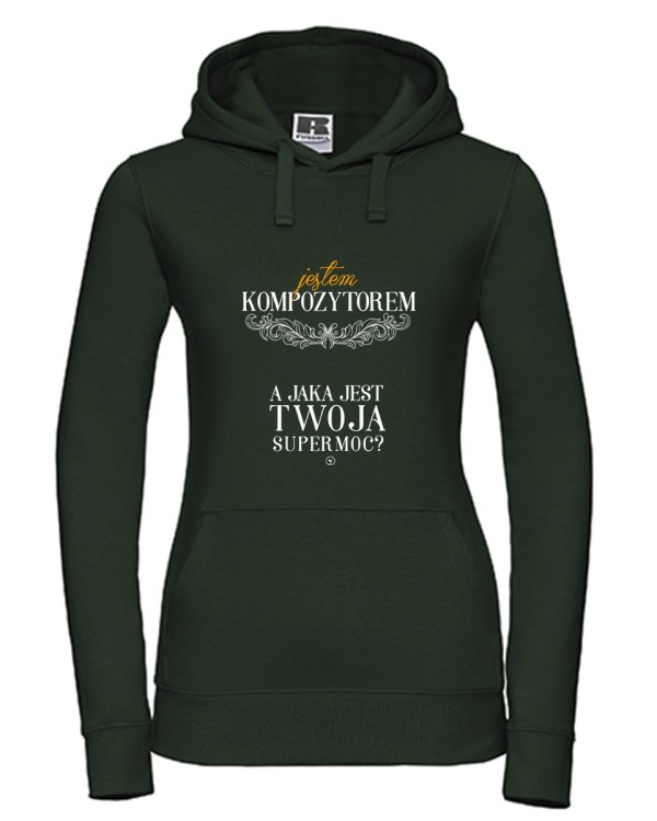 Kompozytor – Kompozytor supermoc - Prezent dla kompozytora – Prezent dla kompozytorki - Bluza kompozytora – Bluza - osemkowa.pl
