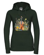 Skrzypce na łące - Skrzypce - Prezent dla skrzypaczki - Prezent dla skrzypka - Bluza ze skrzypcami – Bluza - Bluza skrzypka - osemkowa.pl