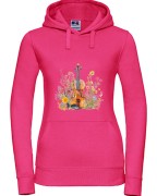 Skrzypce na łące - Skrzypce - Prezent dla skrzypaczki - Prezent dla skrzypka - Bluza ze skrzypcami – Bluza - Bluza skrzypka - osemkowa.pl