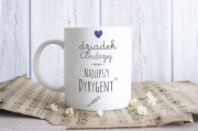 Babcia najlepsza dyrygentka - Dziadek najlepszy dyrygent – Dyrygent – Dyrygentka - Prezent dla Babci – Prezent dla dziadka - Dzień Babci i Dziadka - Kubek ceramiczny - osemkowa.pl - prezent dla muzyka - upominek dla muzyka