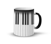 Fortepian - Pianino - Klawisze - Prezent dla pianisty - Prezent dla muzyka - Kubek magiczny