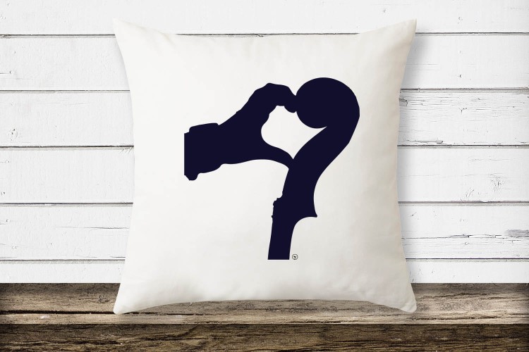 Serce - Gryf - Prezent dla muzyka - Altówka - Skrzypce - Wiolonczela - Kontrabas - Poduszka