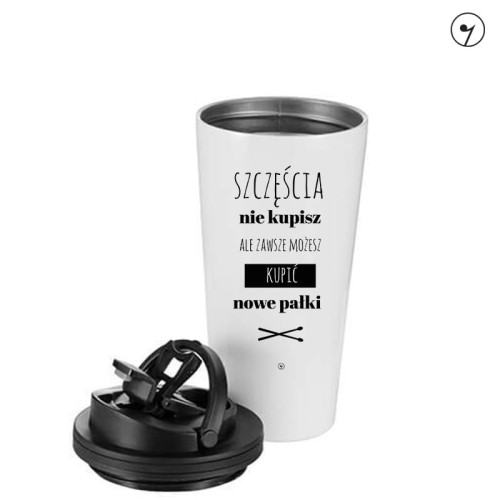 szczPalki.jpgPerkusja - Szczęścia nie kupisz ale zawsze możesz kupić nowe pałki - Kubek termiczny