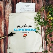 Prezent na walentynki dla klawesynistki - Prezent dla muzyka - osemkowa.pl