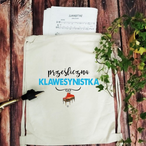 Prezent na walentynki dla klawesynistki - Prezent dla muzyka - osemkowa.pl