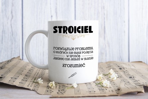 Stroiciel - Rozwiązuje problemy  - Kubek ceramiczny