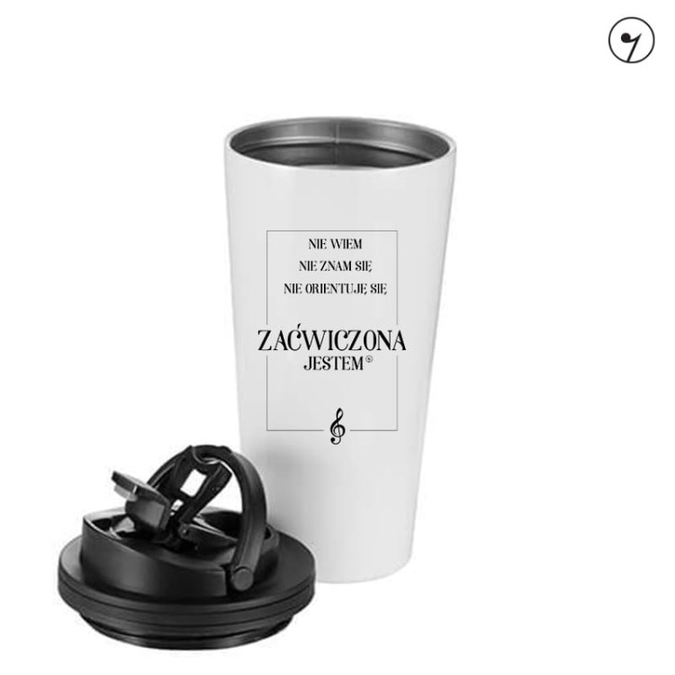 Zaćwiczona - Zaćwiczony - Kubek termiczny