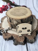 Podstawek - Prezent dla skrzypka, altowiolisty, wiolonczelisty, kontrabasisty - Brelok z drewna - Brelok ze sklejki - Prezent dla muzyka